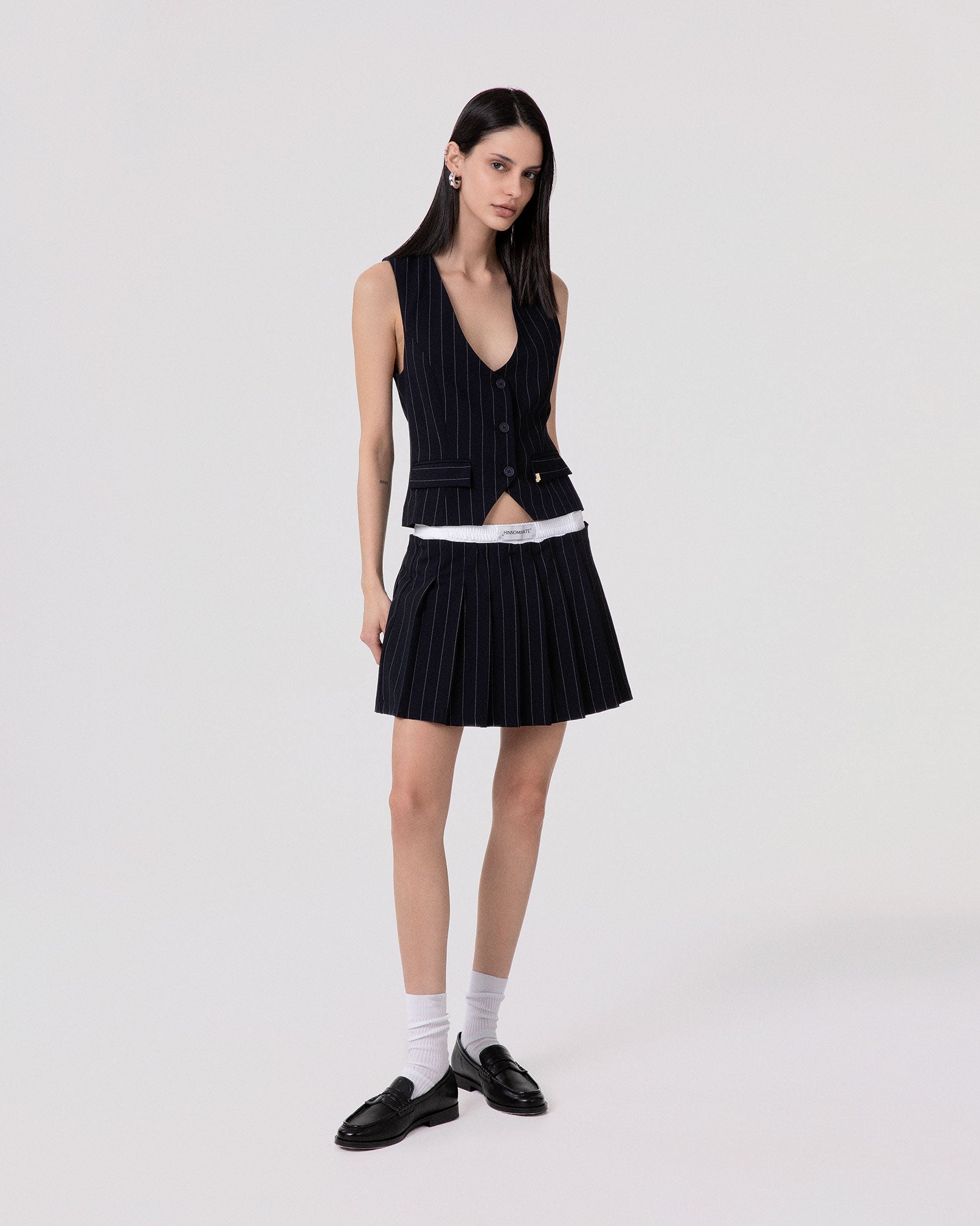PINSTRIPE VEST