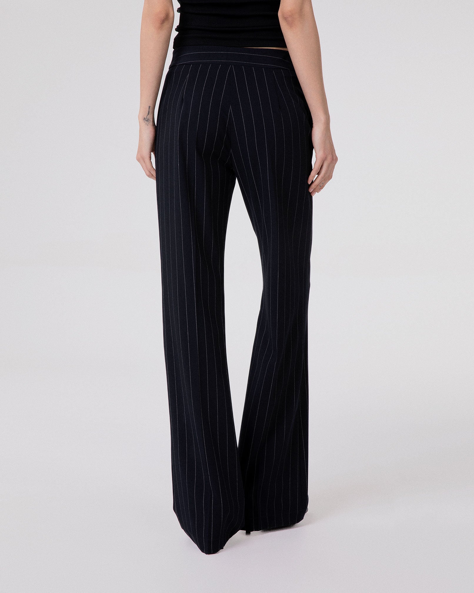 PANTALONE GESSATO ASCIUTTO