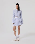 CAMICIA CORTA RIGATA IN COTONE