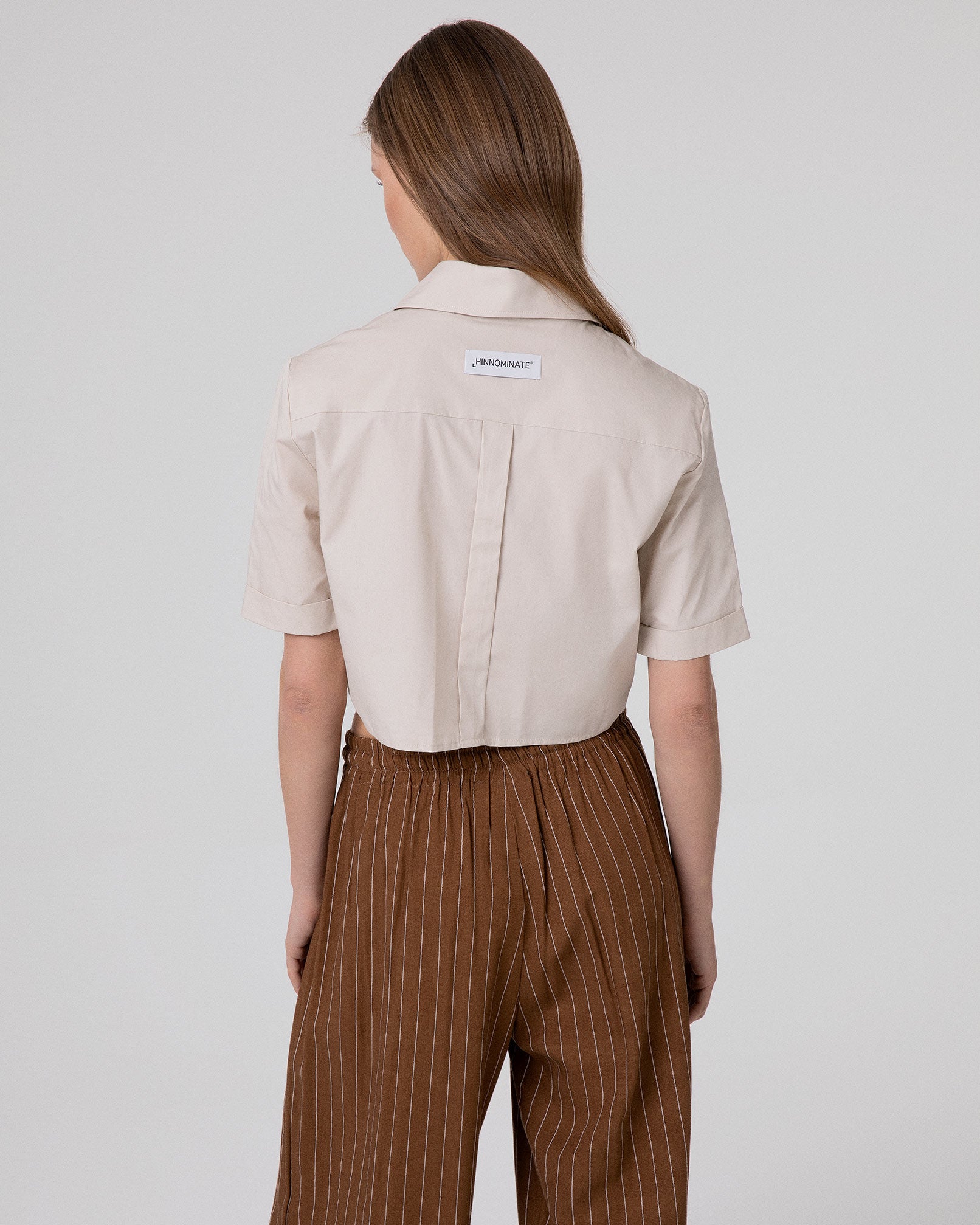 CAMICIA CORTA IN COTONE A MEZZE MANICHE