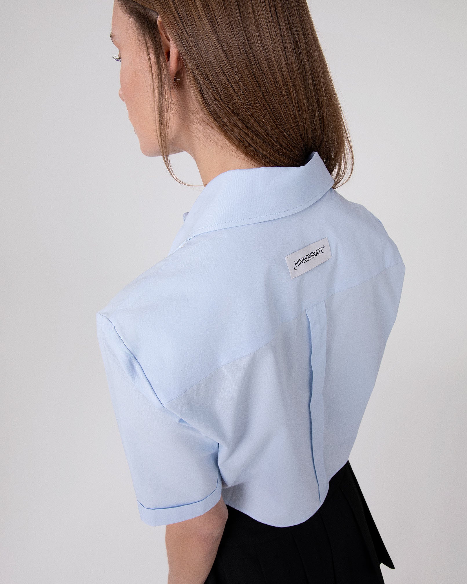 CAMICIA CORTA IN COTONE A MEZZE MANICHE