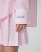 CAMICIA BASICA RIGATA IN COTONE