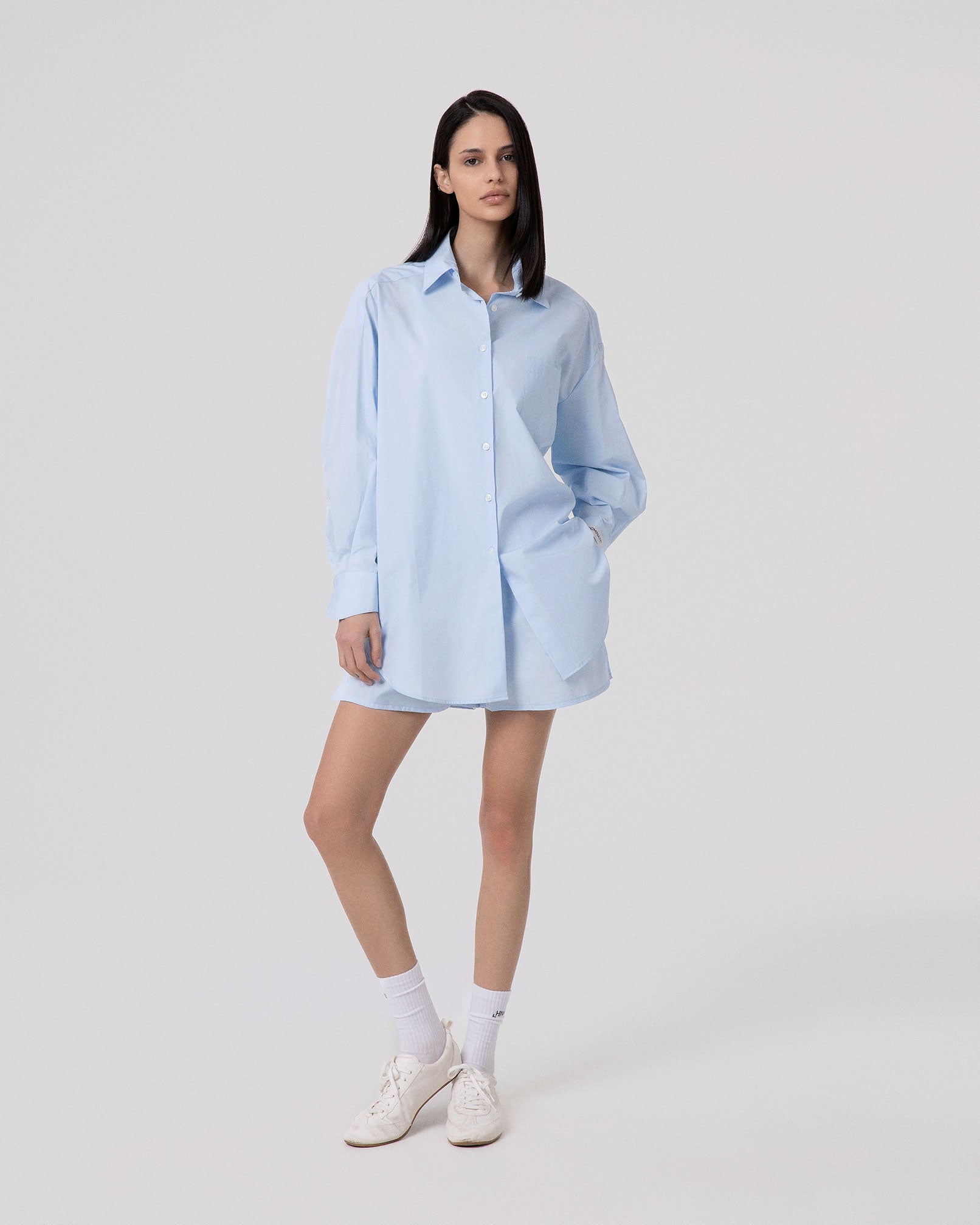 CAMICIA IN COTONE OVER
