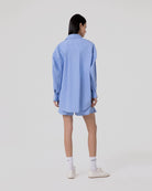 CAMICIA IN COTONE RIGATA OVER