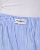 PANTALONE DRITTO RIGATO IN COTONE