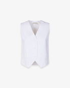 GILET IN LINO