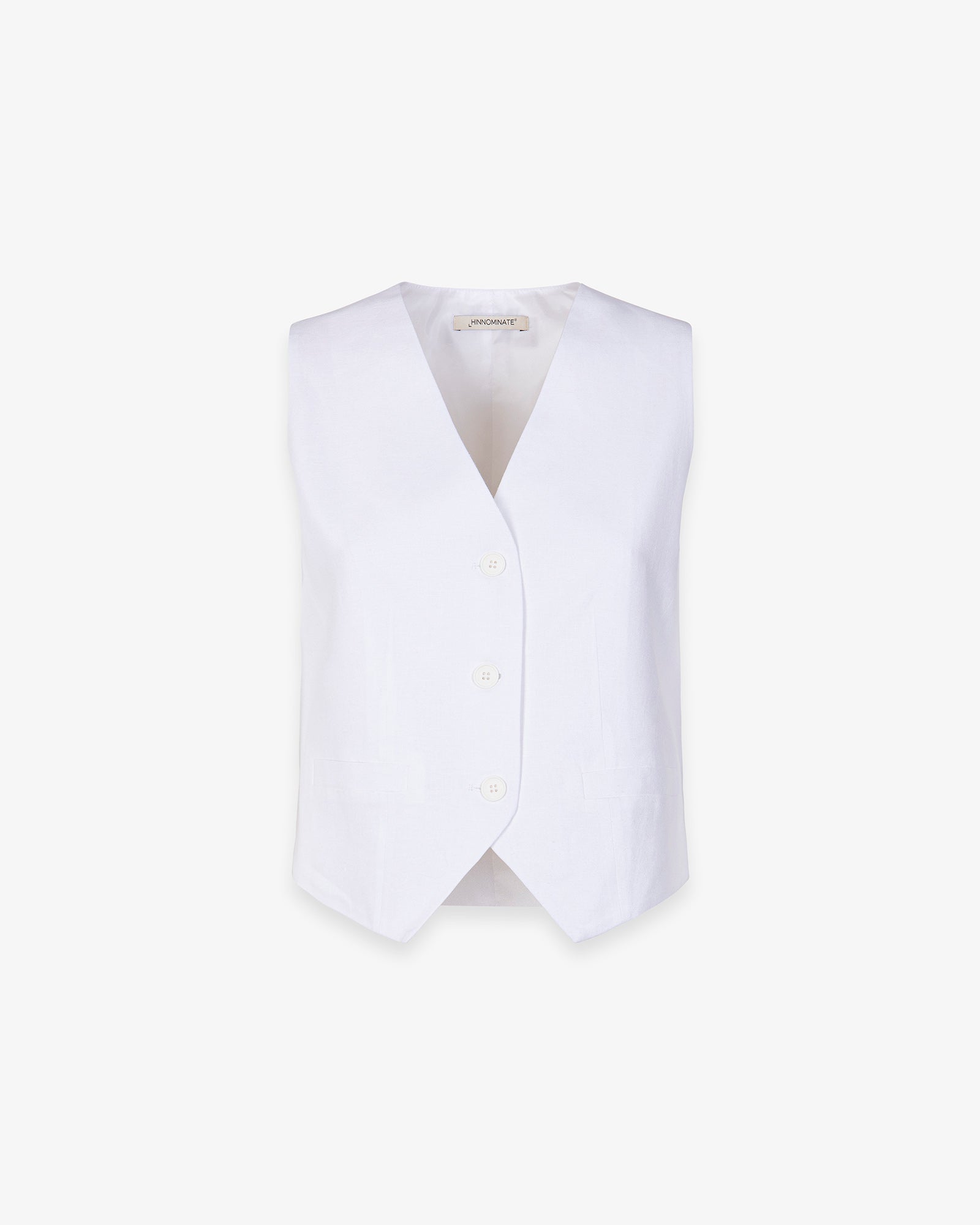 GILET IN LINO