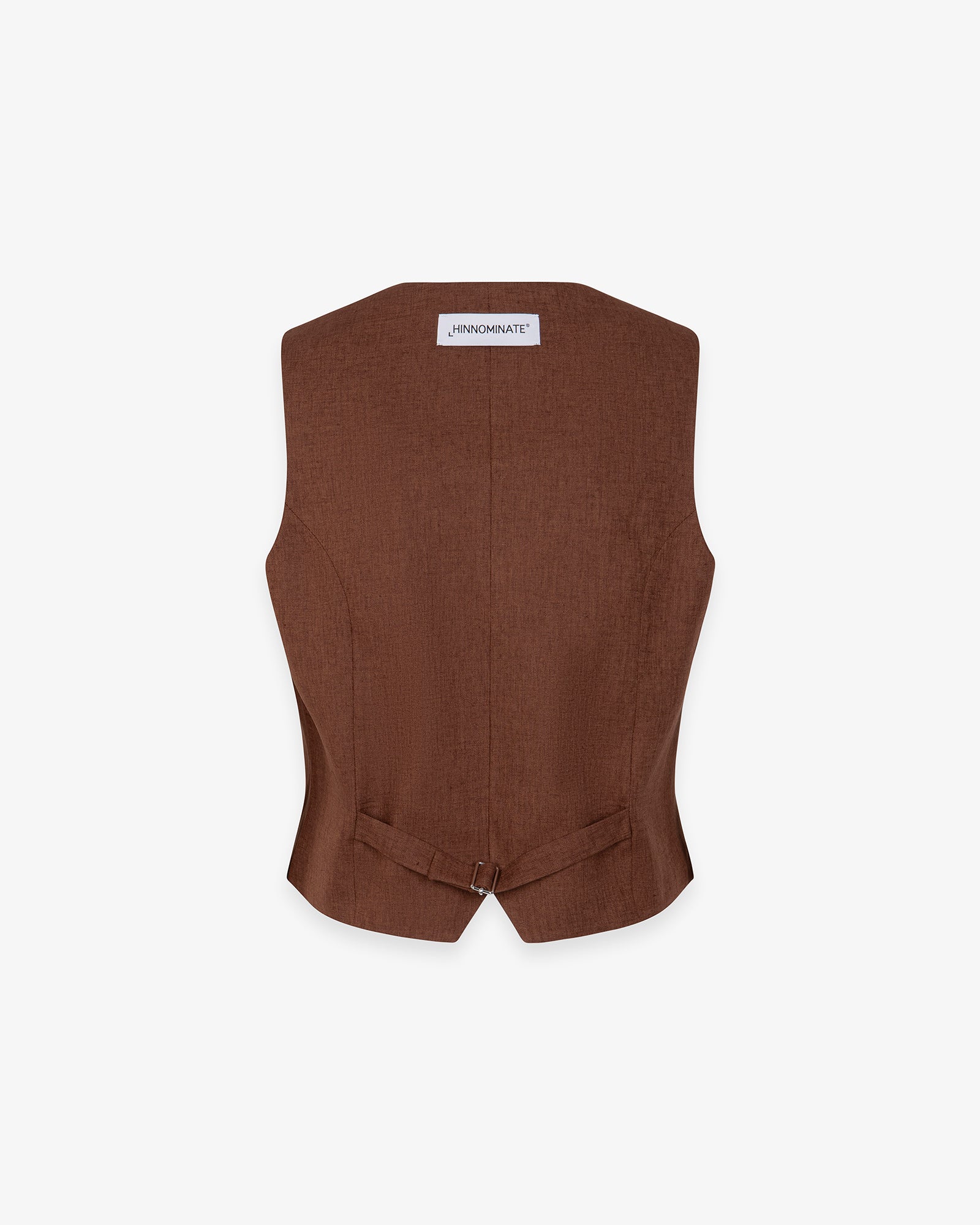 GILET IN LINO