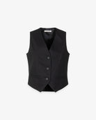 GILET IN LINO
