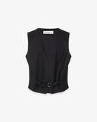 GILET IN LINO