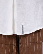 CAMICIA IN LINO CON TASCHE FRONTALI