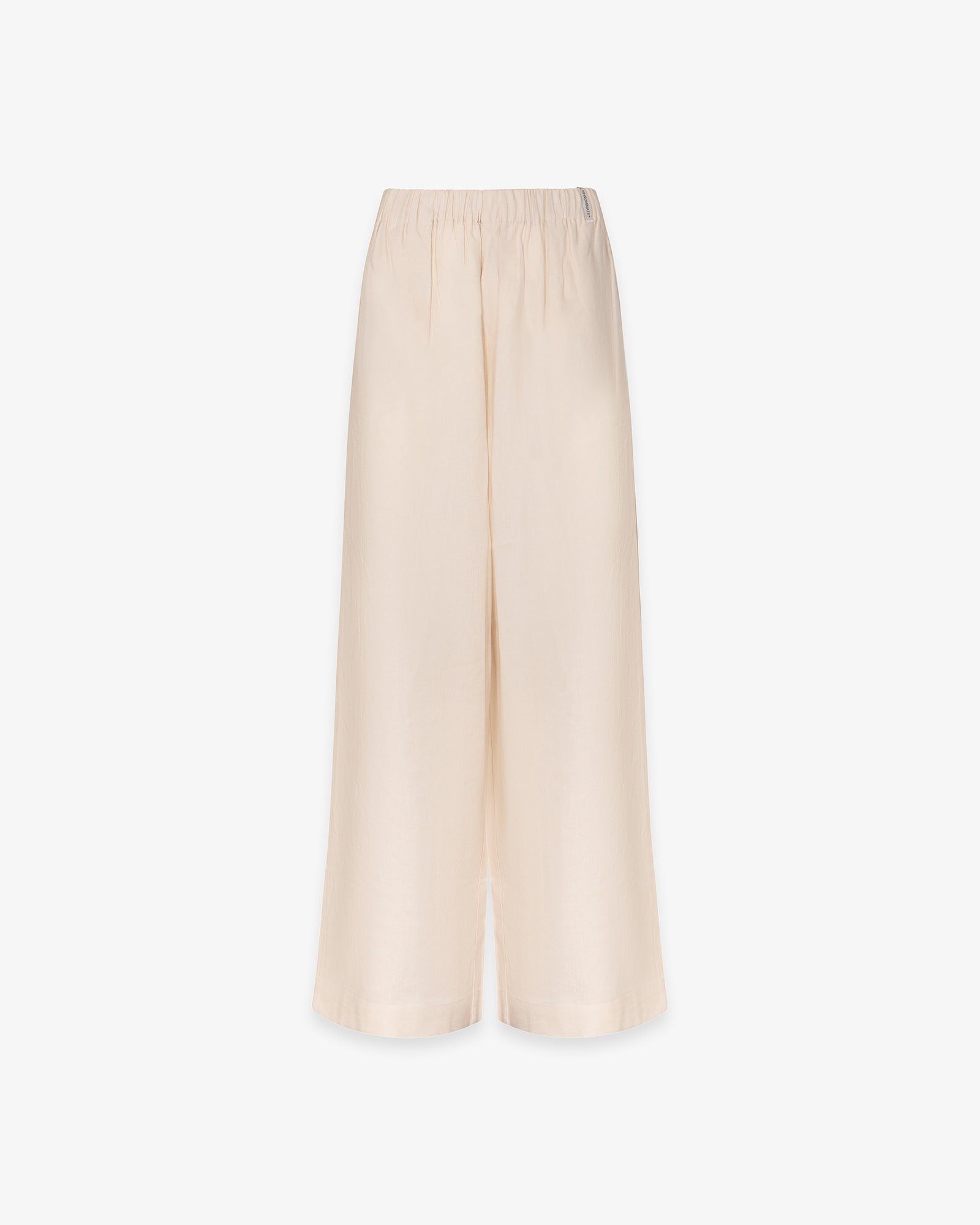 PANTALONE LARGO DRITTO IN LINO