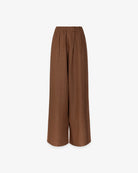 PANTALONE LARGO DRITTO IN LINO