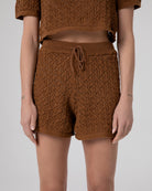 SHORTS IN MAGLIA TRAFORATA