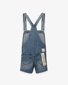 DENIM OVERALL SHORTS
