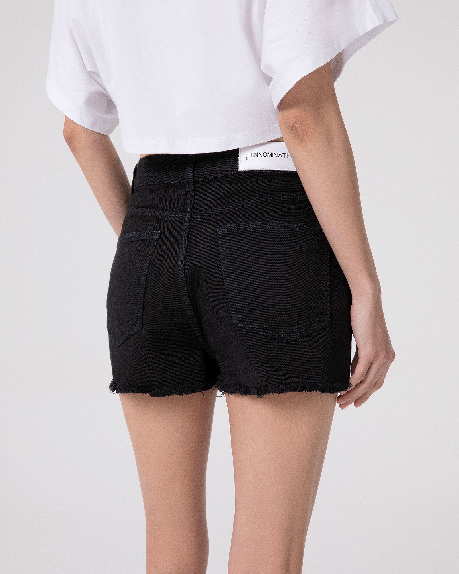SHORT IN BULL DENIM