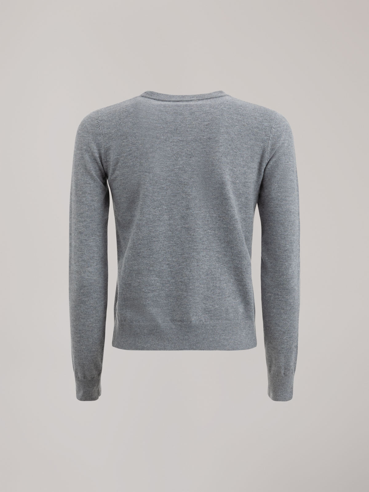 MAGLIA CON SCOLLLO A "V" IN MOHAIR