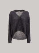 CARDIGAN CORTO IN MOHAIR