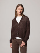 CARDIGAN CORTO IN MOHAIR