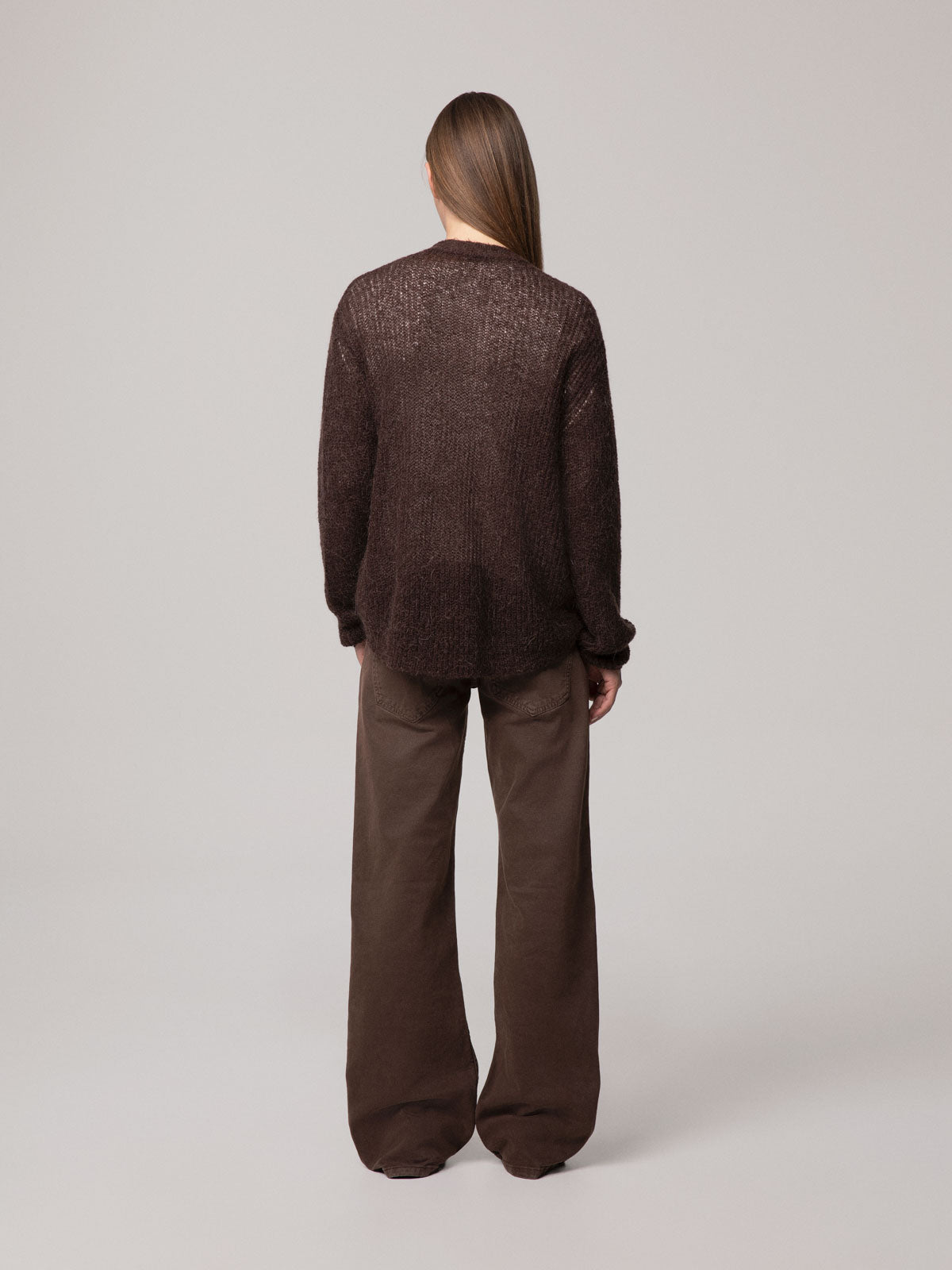 CARDIGAN CORTO IN MOHAIR