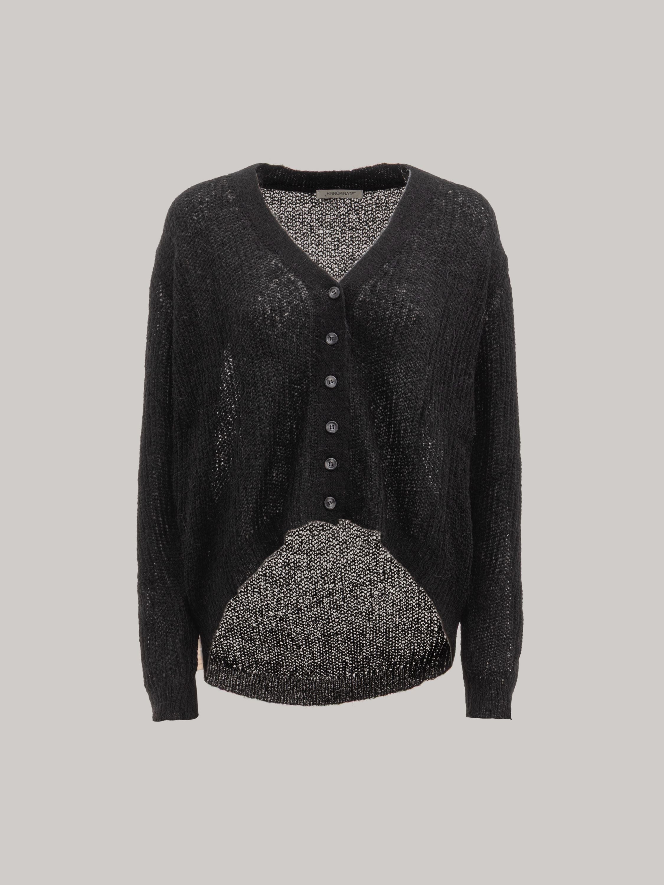 CARDIGAN CORTO IN MOHAIR