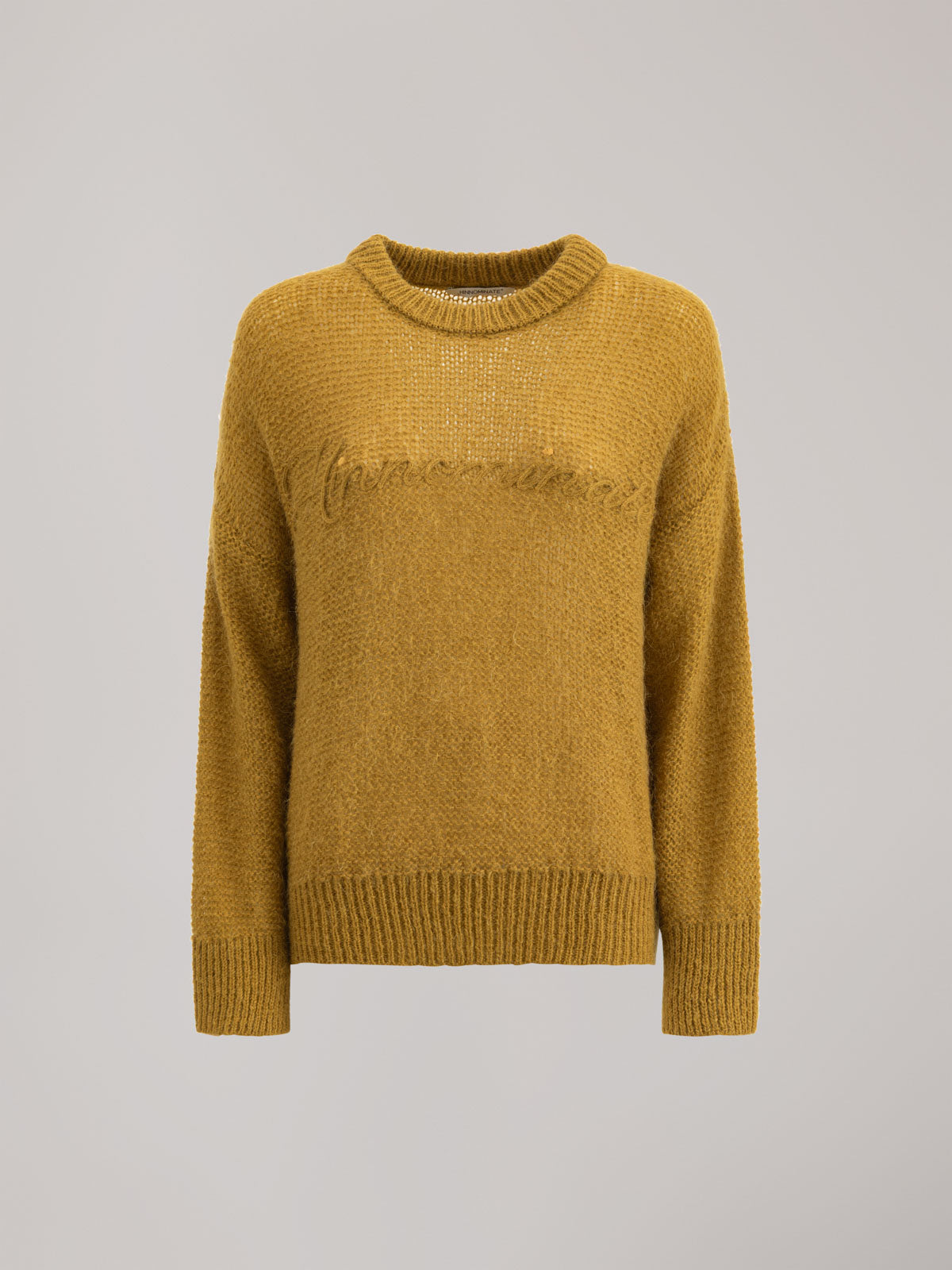 MAGLIA GIROCOLLO IN MOHAIR