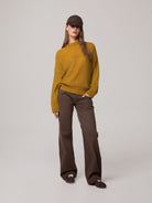 MAGLIA GIROCOLLO IN MOHAIR
