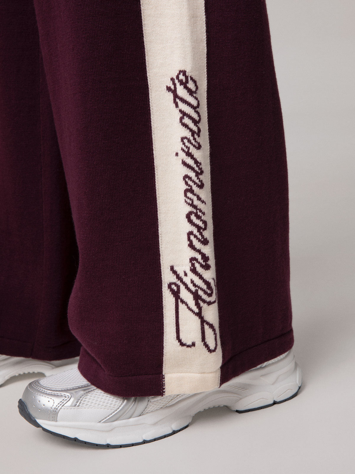 PANTALONE A PALAZZO IN MAGLIA