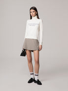 MAGLIA DOLCEVITA CON INTARSIO