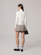 MAGLIA DOLCEVITA CON INTARSIO