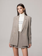 MAGLIA DOLCEVITA CON INTARSIO