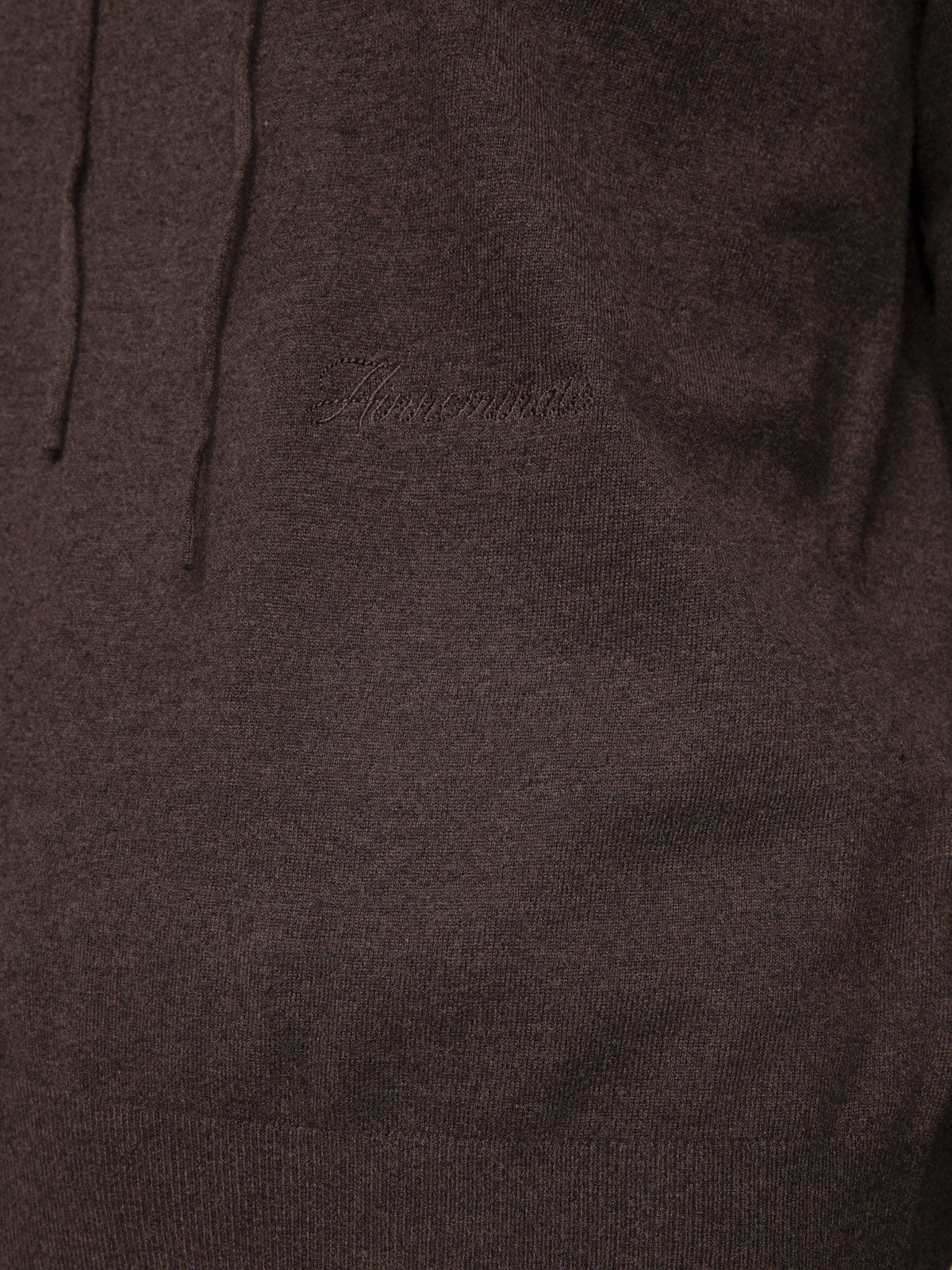 MAGLIA CAPPUCCIO CON RICAMO