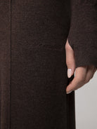 PANTALONE PALAZZO CON NERVATURE IN MAGLIA