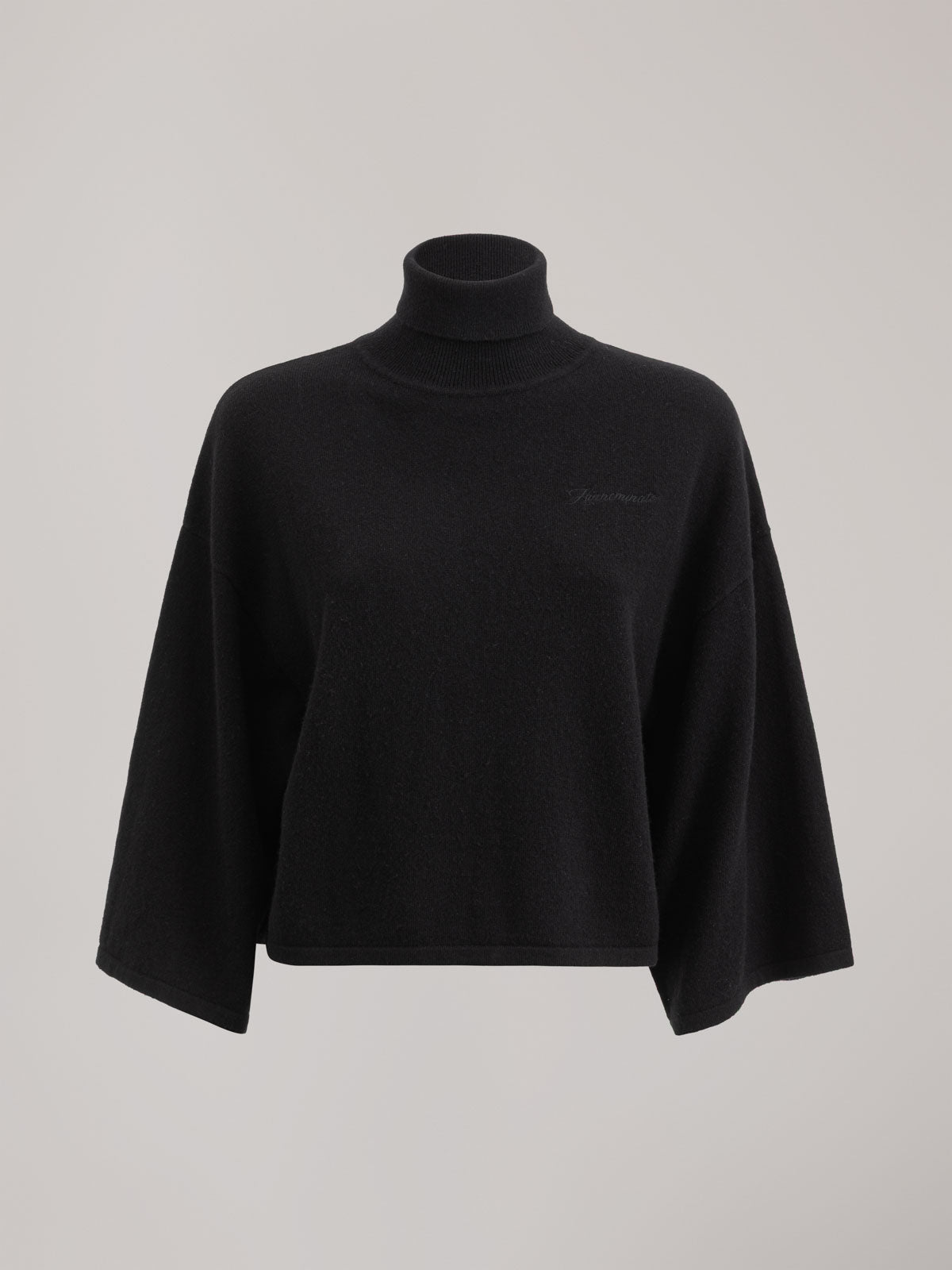 MAGLIA DOLCEVITA CORTA CON MANICA AMPIA