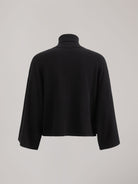 MAGLIA DOLCEVITA CORTA CON MANICA AMPIA