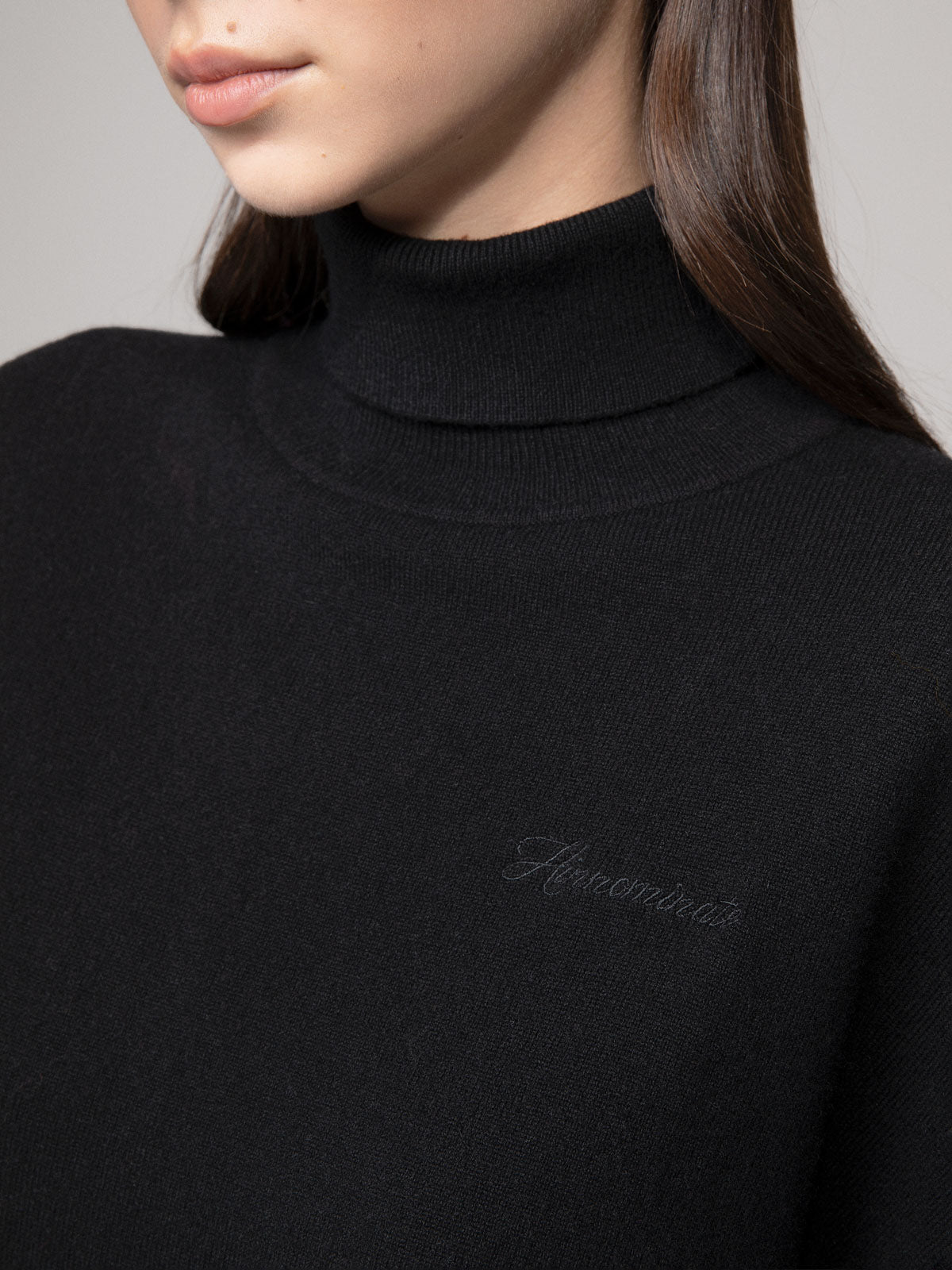 MAGLIA DOLCEVITA CORTA CON MANICA AMPIA