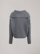 MAGLIA A COSTE CON COLLO MARINAIO