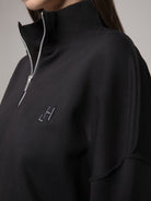 FELPA OVERSIZE CON CUCITURE A VISTA