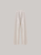 PANTALONE IN VISCOSA CON NERVATURE