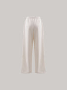 PANTALONE IN VISCOSA CON NERVATURE