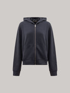 FELPA CAPPUCCIO FULL ZIP IN VISCOSA