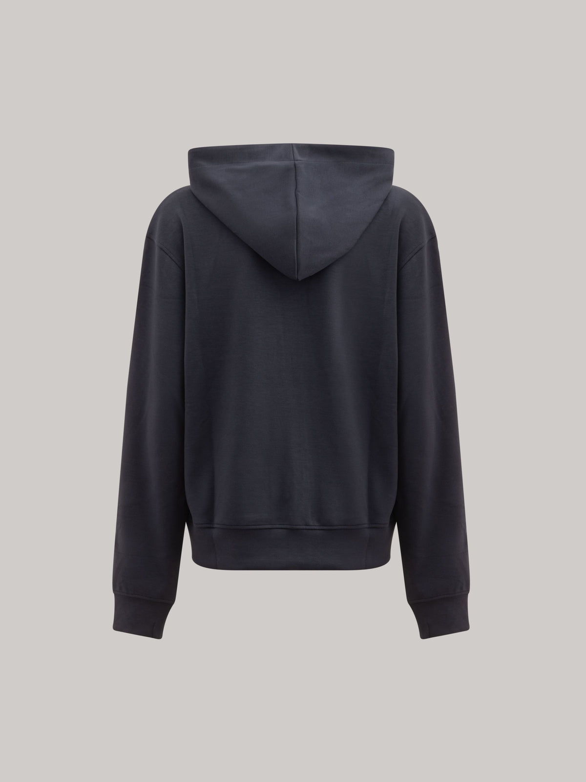 FELPA CAPPUCCIO FULL ZIP IN VISCOSA