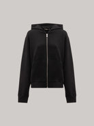 FELPA CAPPUCCIO FULL ZIP IN VISCOSA