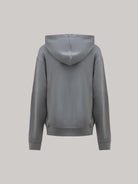 FELPA CAPPUCCIO FULL ZIP IN VISCOSA