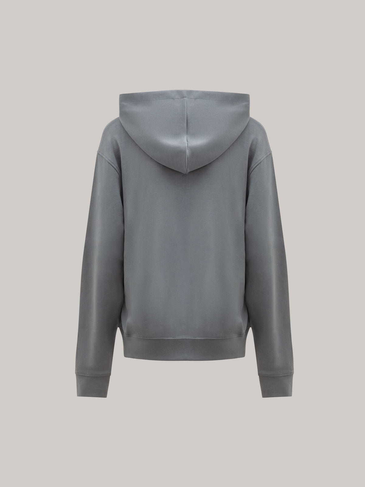 FELPA CAPPUCCIO FULL ZIP IN VISCOSA