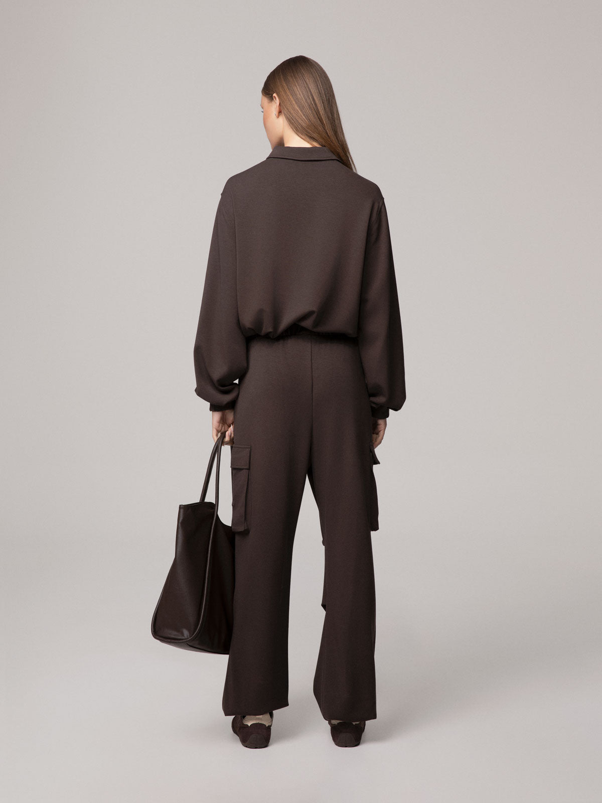 PANTALONE CARGO IN VISCOSA
