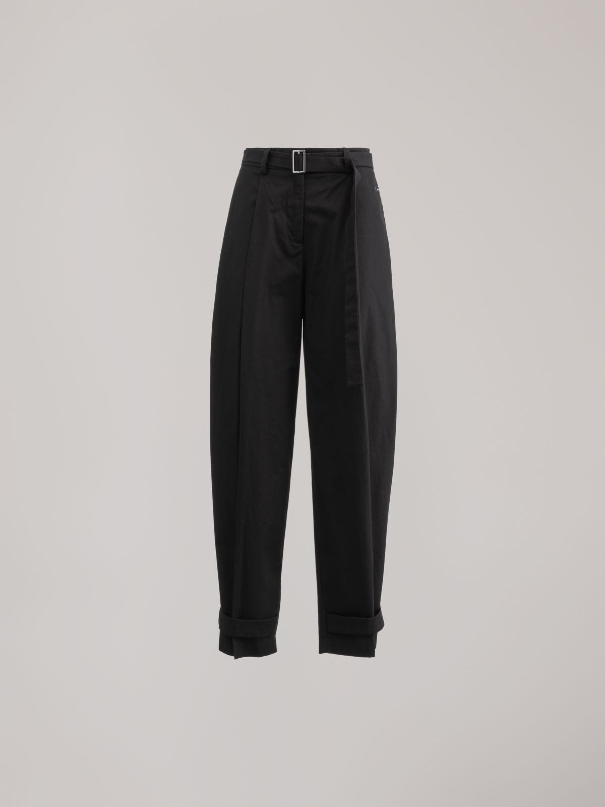 PANTALONE IN COTONE CON CINTURINO