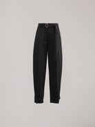 PANTALONE IN COTONE CON CINTURINO