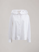 CAMICIA OVER CON CAPPUCCIO REMOVIBILE