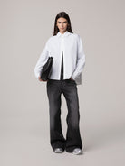 CAMICIA OVER CON CAPPUCCIO REMOVIBILE